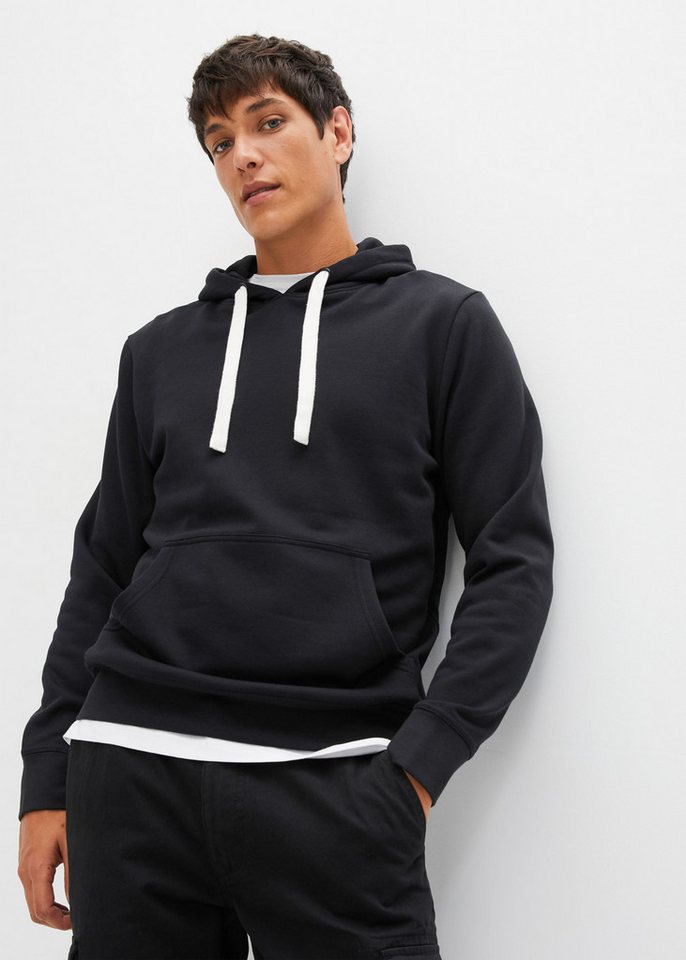 bonprix Hoodie mit Kängurutasche von bonprix