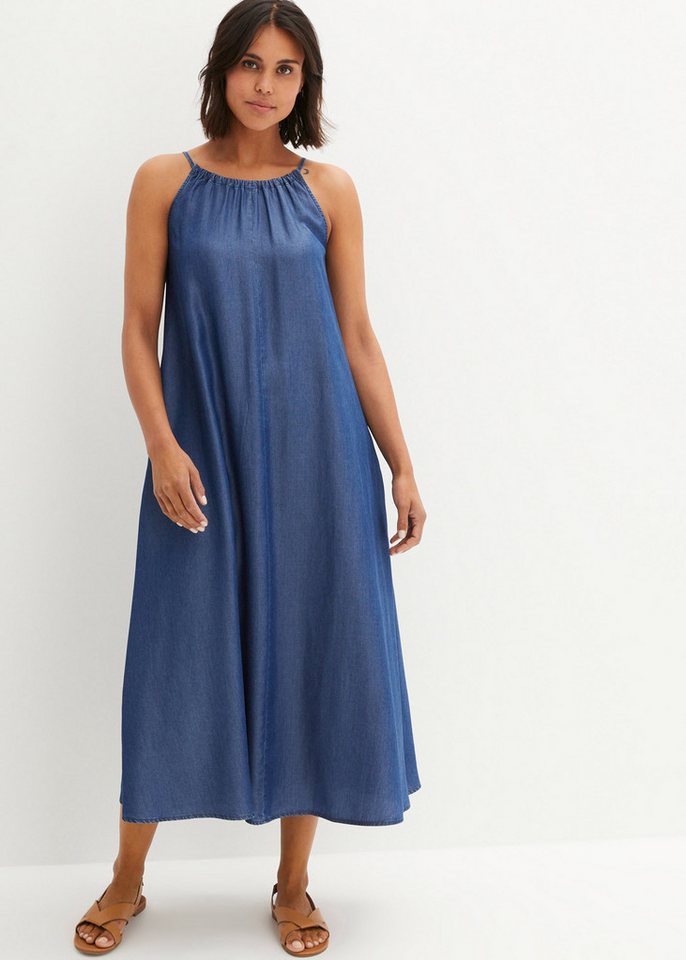 bonprix Jeanskleid aus fließendem Lyocell von bonprix