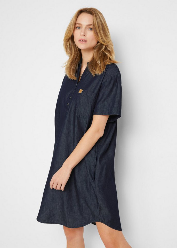 bonprix Jeanskleid mit Brusttasche von bonprix