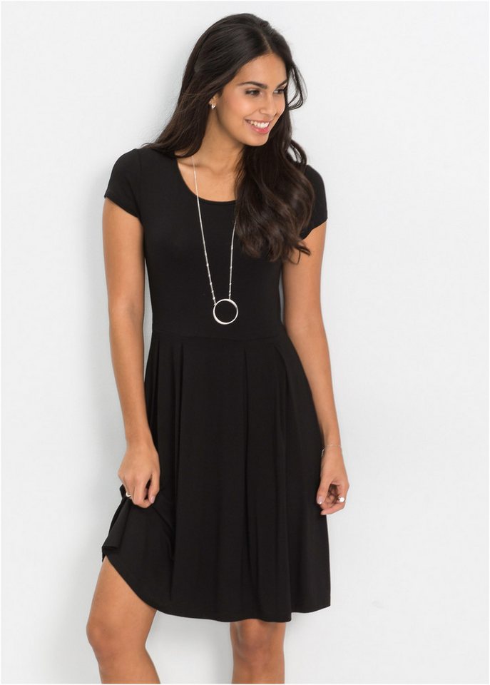 bonprix Jerseykleid Jerseykleid aus Viskose-Mix von bonprix