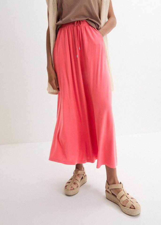 bonprix Jerseyrock Jersey Rock aus Viskose-Mix von bonprix