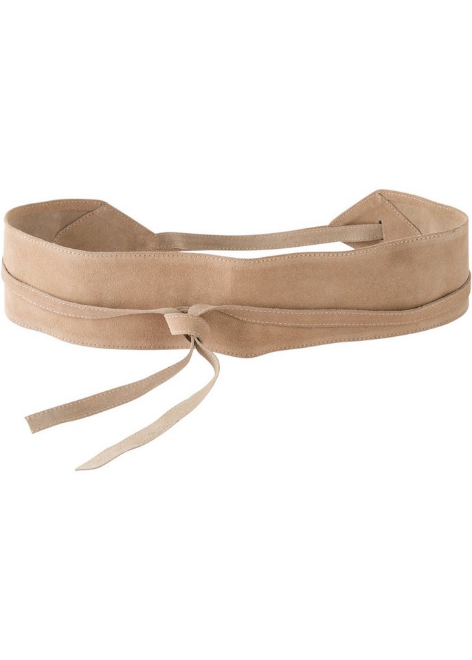 bonprix Ledergürtel Lederbindegürtel von bonprix