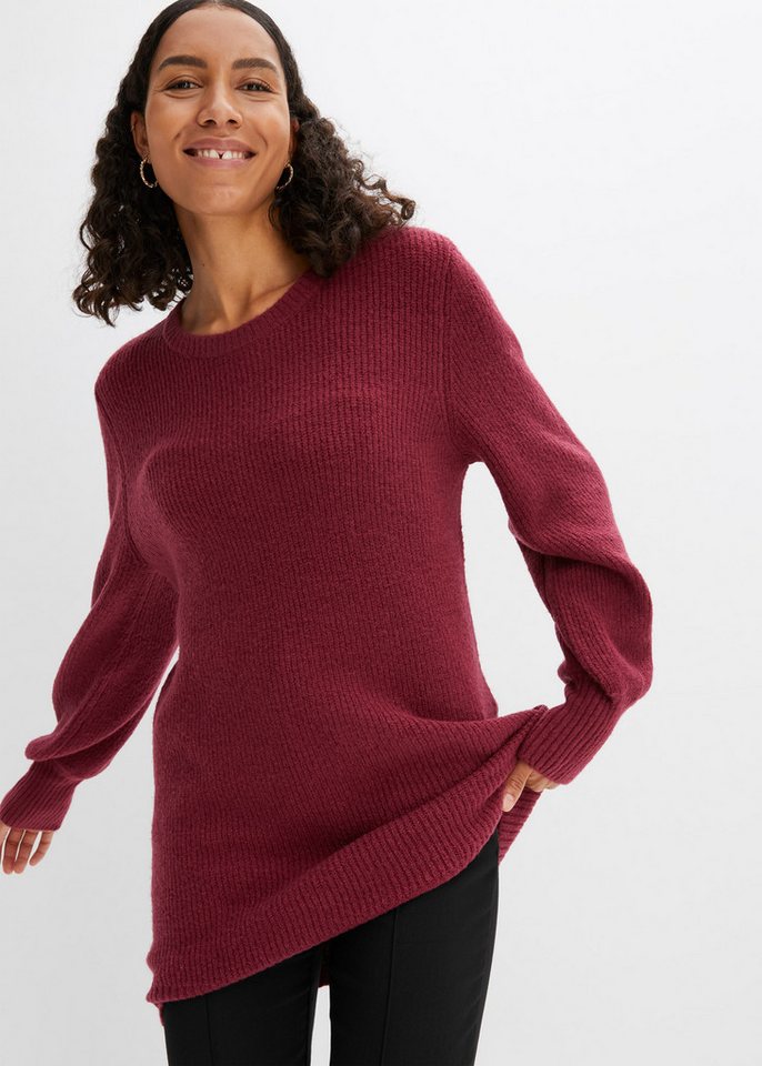 bonprix Longpullover Longpullover mit Knöpfen von bonprix