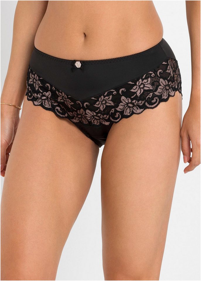bonprix Maxislip Maxislip mit zarter Spitze von bonprix