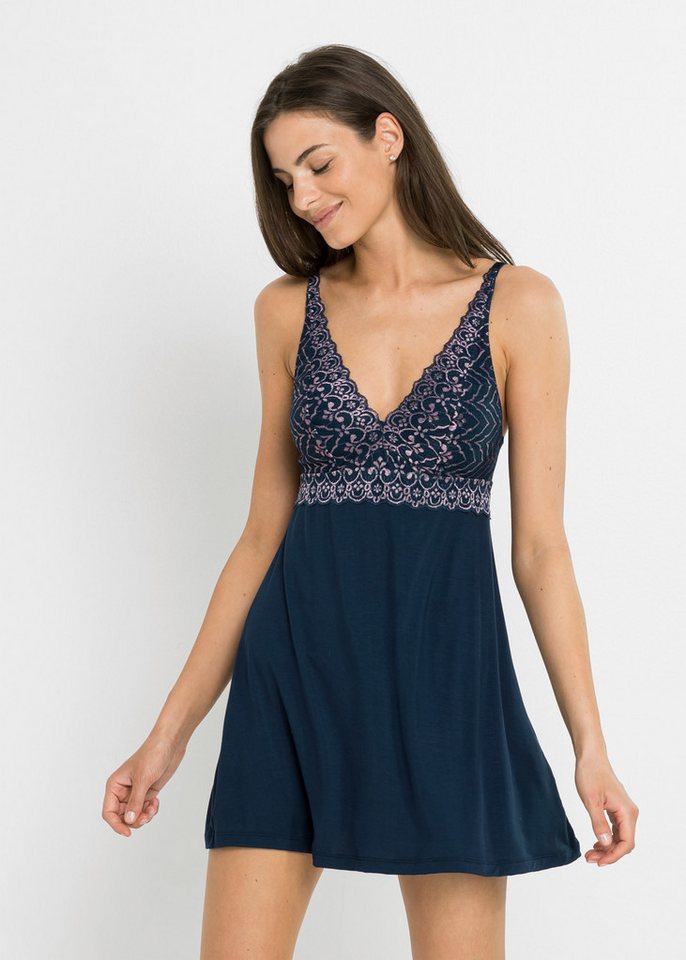 bonprix Negligé Negligé aus Viskose von bonprix