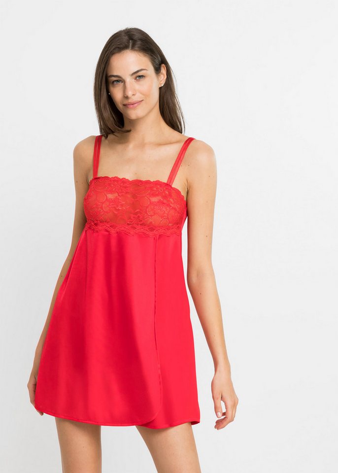 bonprix Negligé Negligé mit Glanzeffekt von bonprix