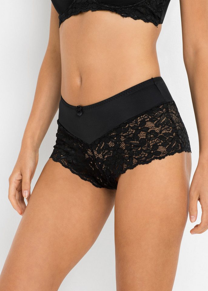 bonprix Panty Maxipanty mit Spitze im Blumenmotiv von bonprix