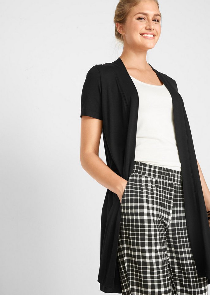 bonprix Shirtjacke Shirtjacke aus softer Viskose von bonprix