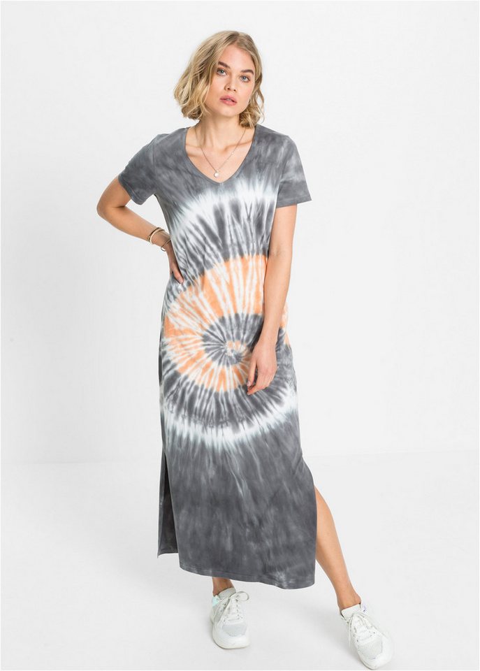 bonprix Shirtkleid Shirtkleid aus reiner Baumwolle von bonprix