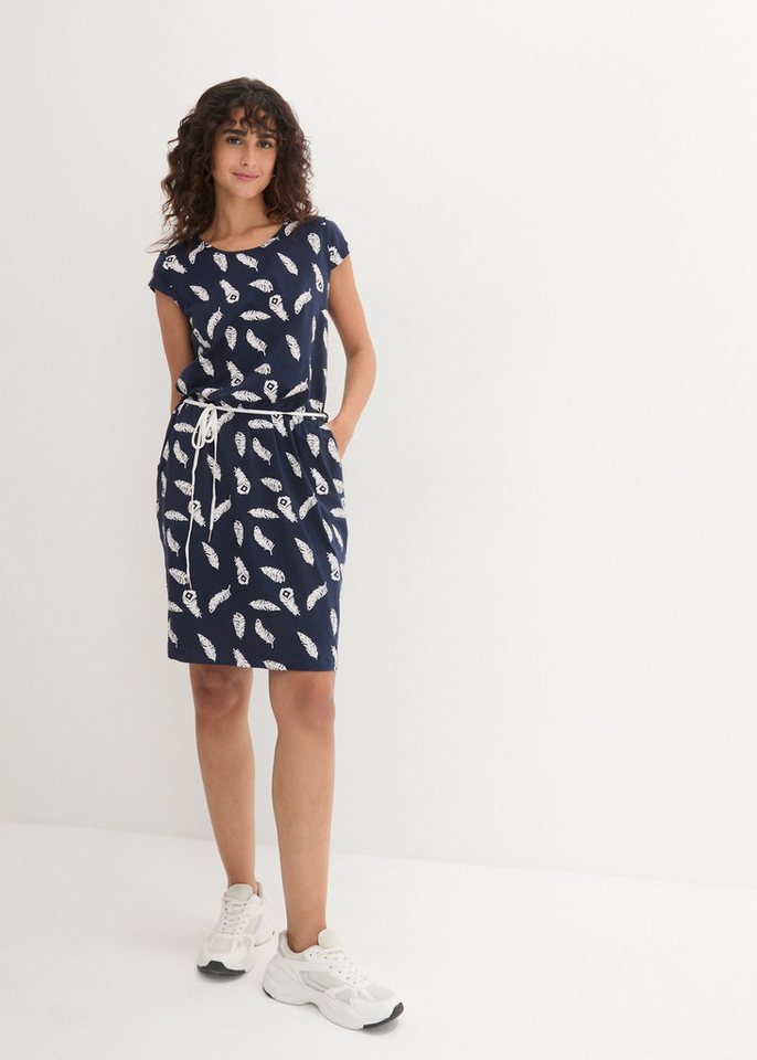 bonprix Shirtkleid mit All-Over Print von bonprix