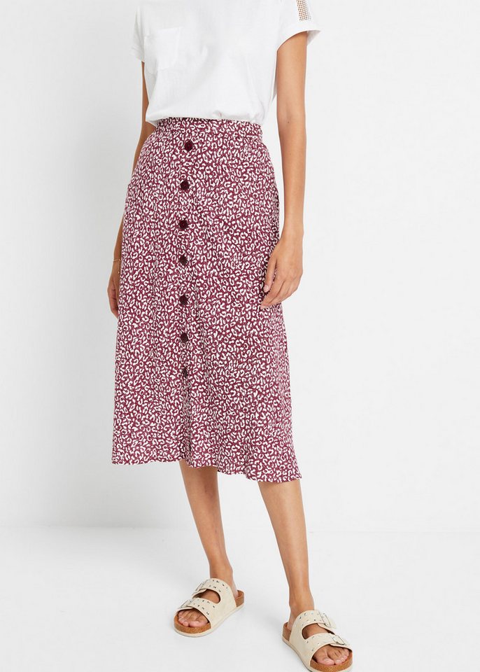 bonprix Sommerrock mit grafischem Muster von bonprix