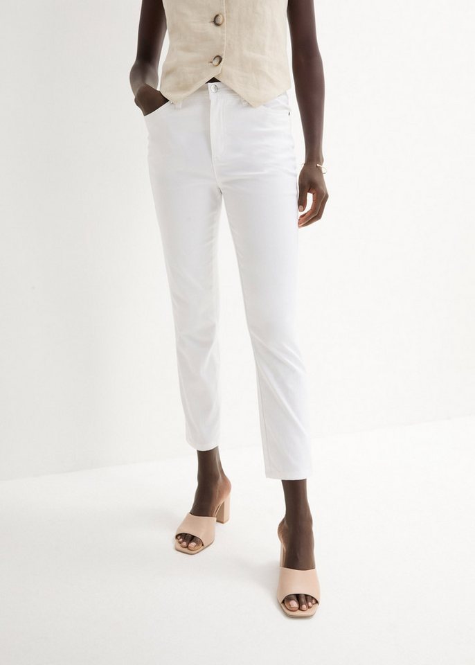 bonprix Stretch-Hose Stretchhose aus Baumwolle von bonprix
