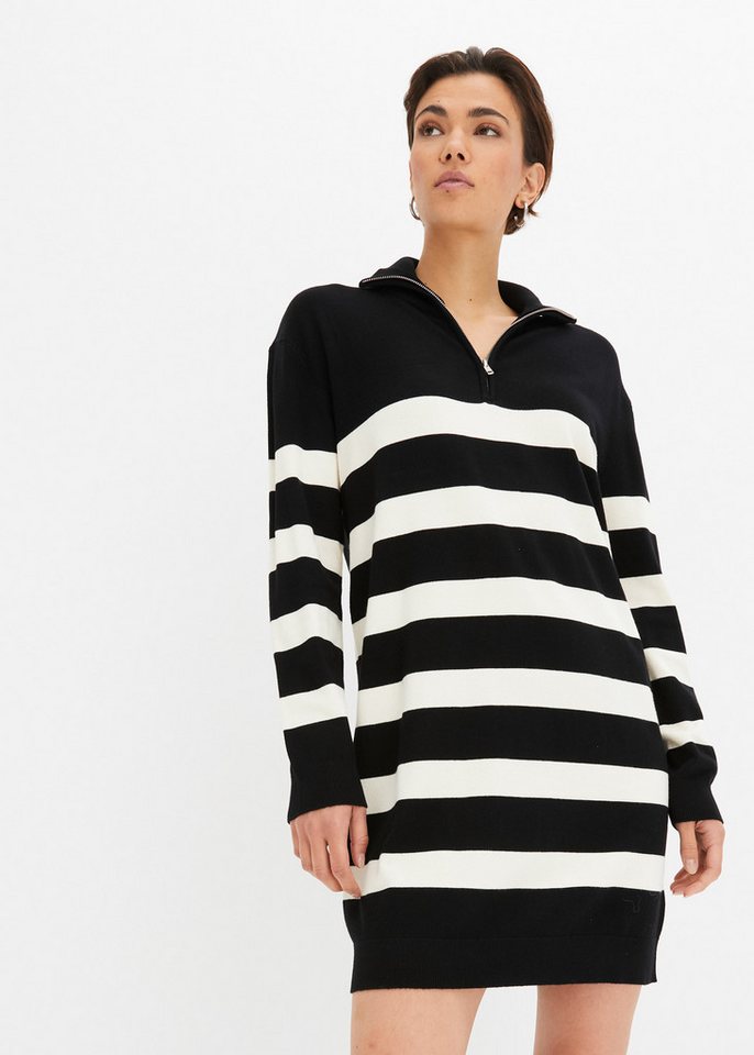 bonprix Strickkleid Mini-Strickkleid von bonprix