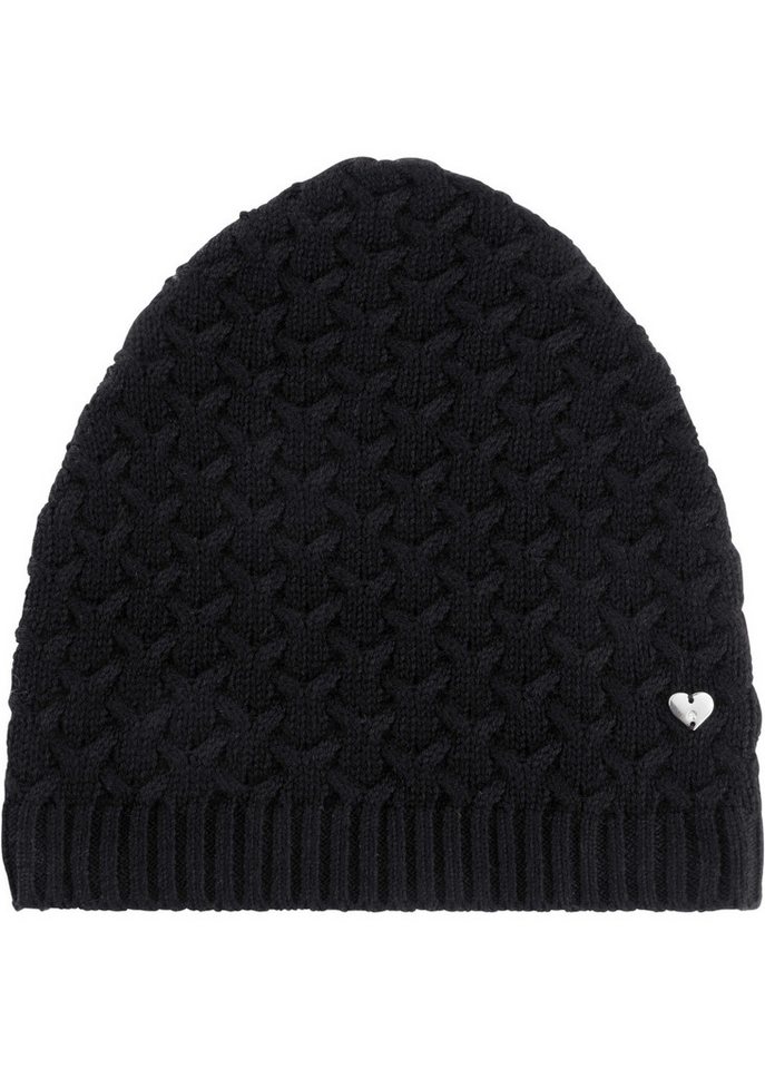 bonprix Strickmütze Mütze mit Kaschmiranteil von bonprix