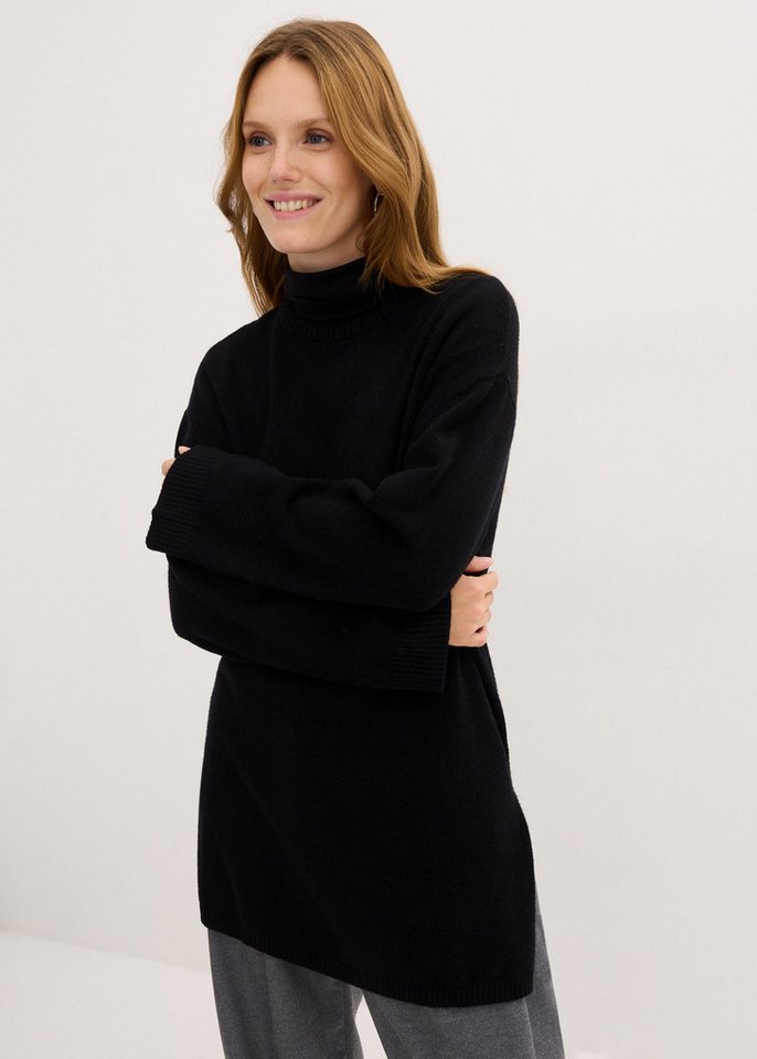 bonprix Strickpullover mit Seitenschlitzen von bonprix