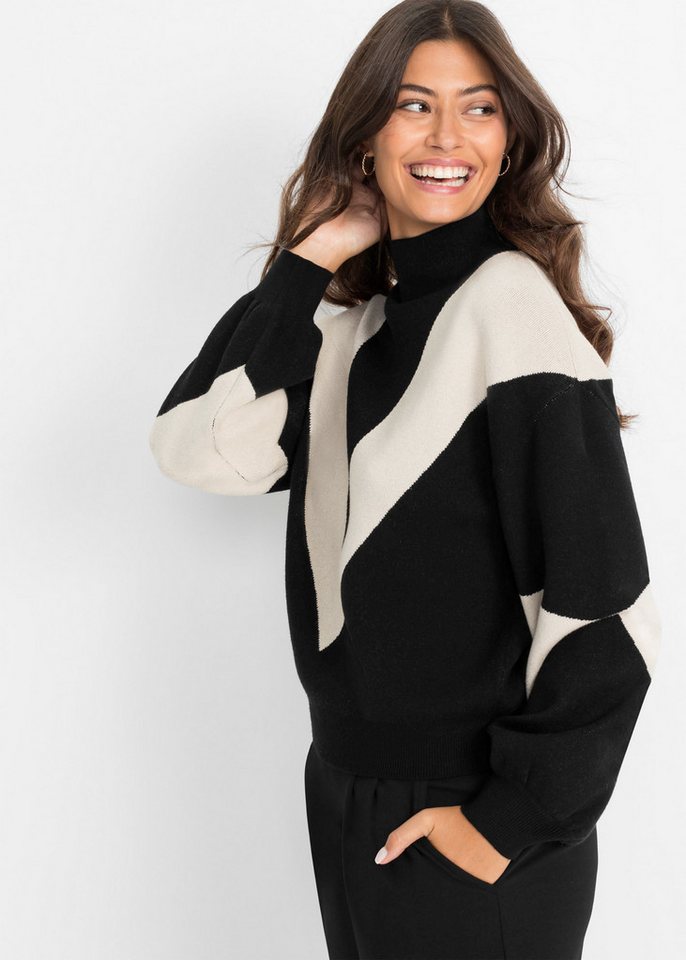 bonprix Strickpullover Oversize-Pullover von bonprix