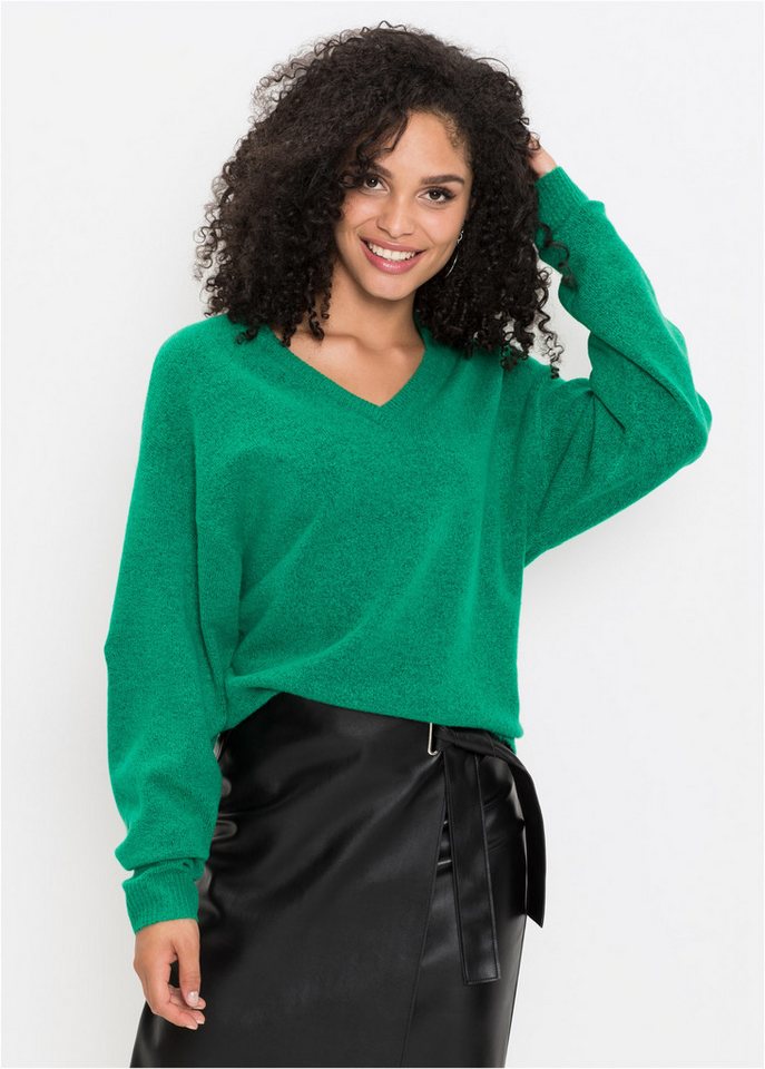 bonprix Strickpullover Oversize-Strick-Pullover von bonprix