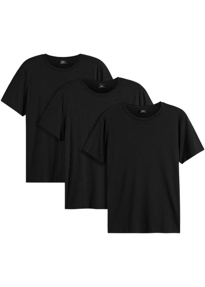 bonprix T-Shirt (Packung, 3-tlg., 3) T-Shirt (3er Pack) von bonprix