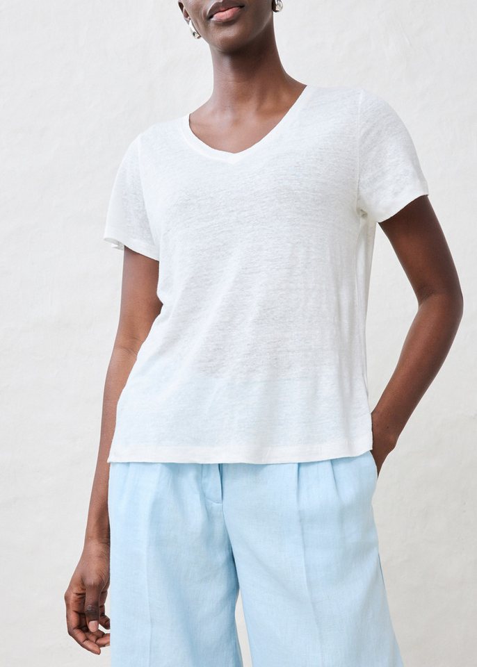 bonprix T-Shirt Mit V-Ausschnitt und Kurzarm von bonprix