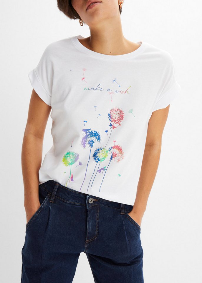 bonprix T-Shirt mit Pusteblumen von bonprix