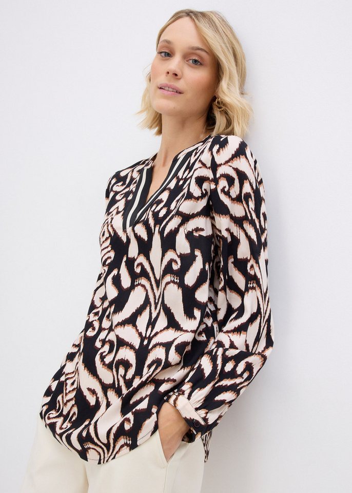 bonprix Tunika Tunikabluse aus fließender Viskose von bonprix