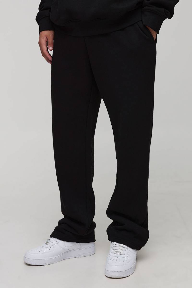 Basic Straight Leg Jogger - Black - Xs, Black Basic Straight Leg Jogger - Black - Xs, Black von boohoo