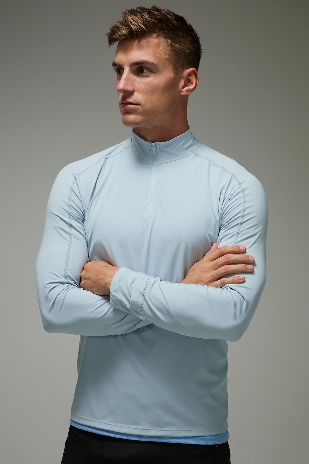 Common Pace Running Reflective Muscle Fit 1/4 Zip - Blue - M, Blue Common Pace Running Reflective Muscle Fit 1/4 Zip - Blue - M, Blue von boohoo