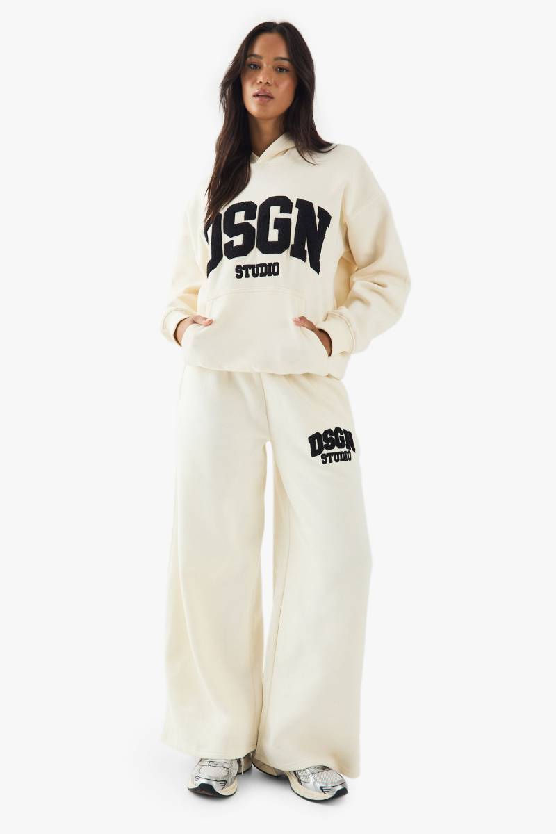 Dsgn Studio Frottee-Jogginghose Mit Geradem Bein - Stone - Xs, Stone Dsgn Studio Frottee-Jogginghose Mit Geradem Bein - Stone - Xs, Stone von boohoo