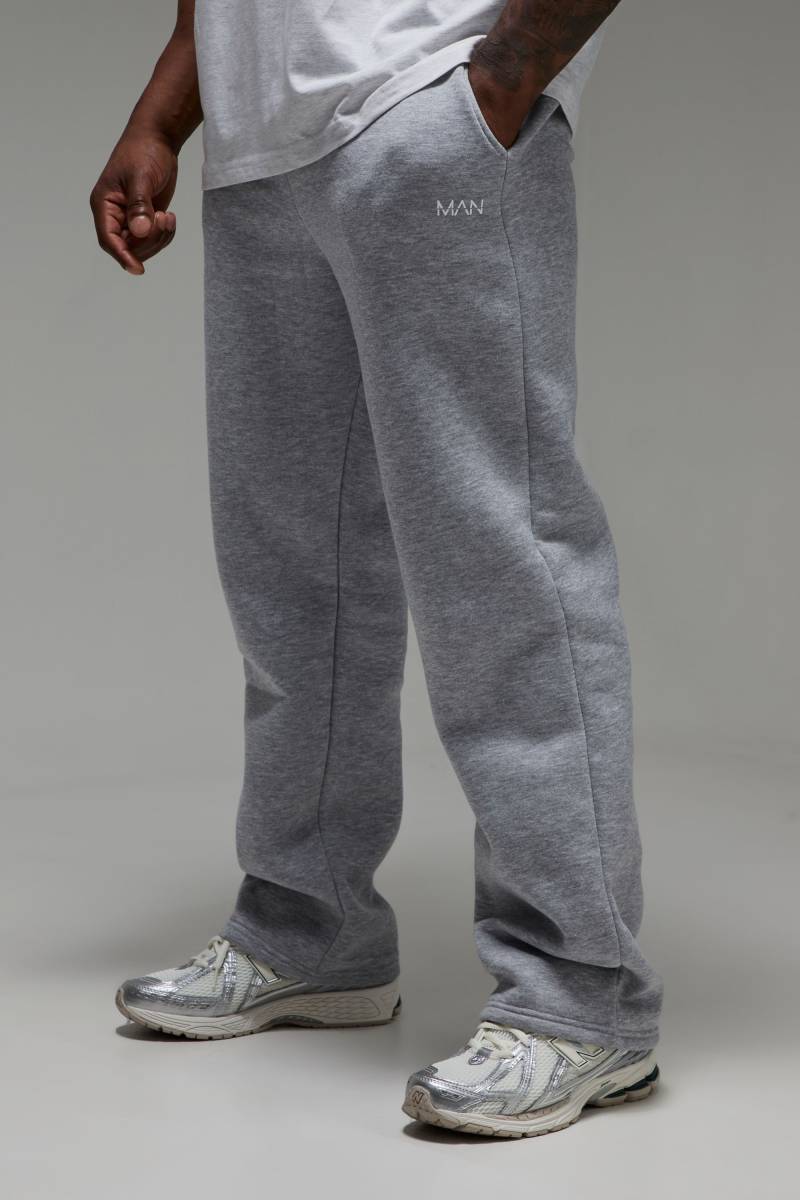Lockere Man Dash Jogginghose - Grey Marl - Xl, Grey Marl von boohoo