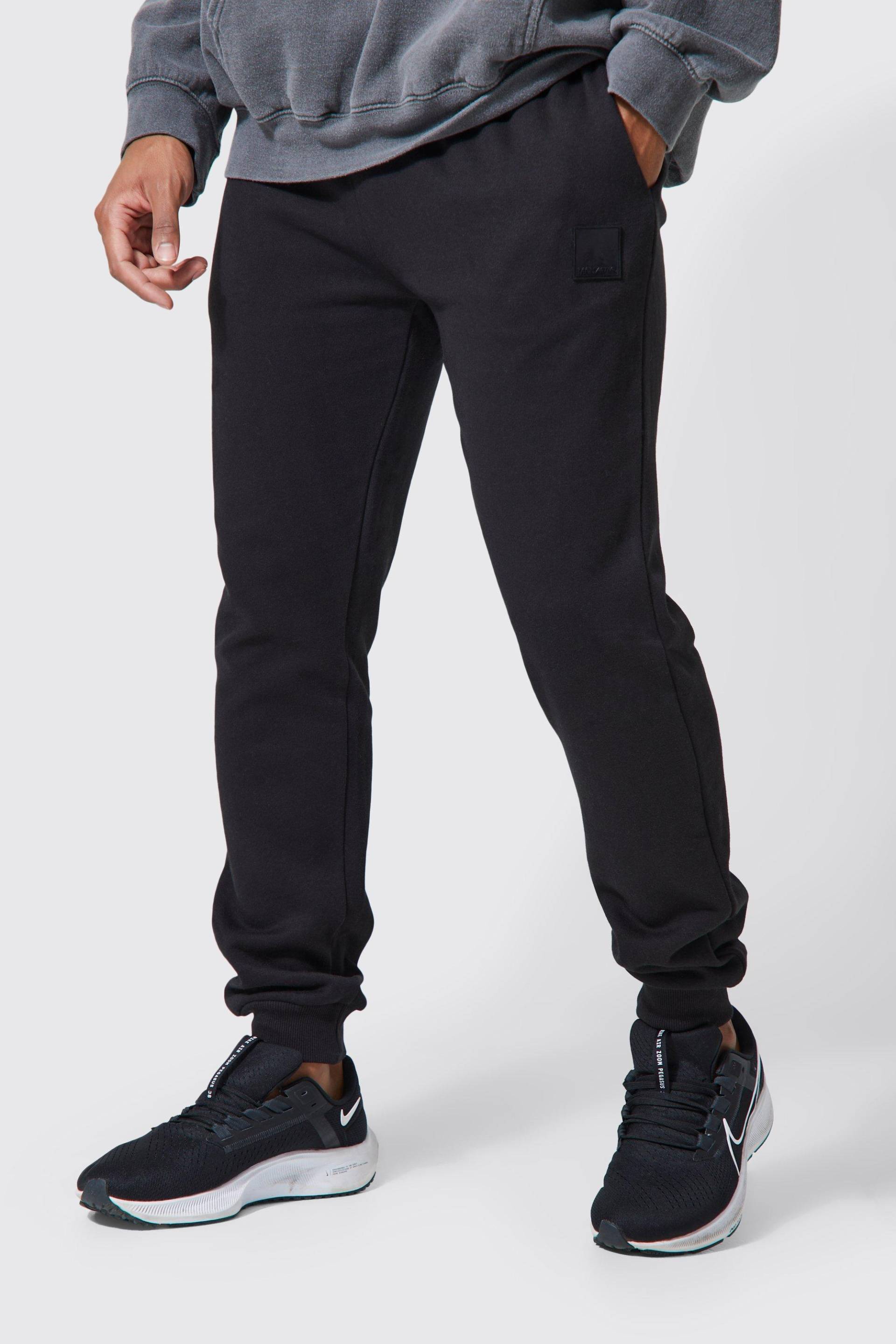 Man Active Jogginghose Mit Taschendetail - Black - Xl, Black von boohoo