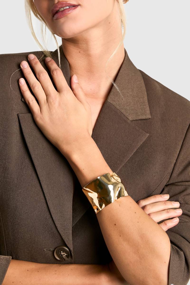 Metall-Armband - Gold - One Size, Gold von boohoo