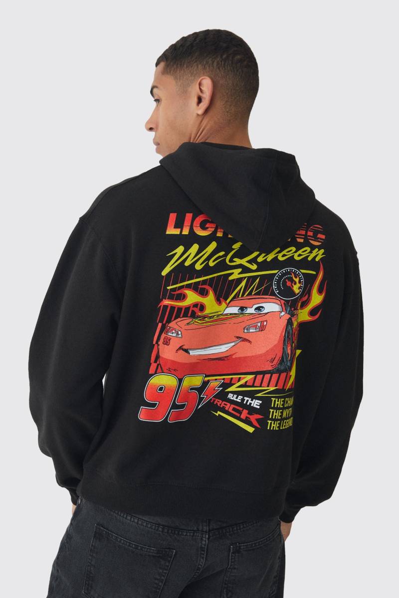 Oversize Hoodie Mit Lizenziertem Pixar Cars Print - Black - Xs, Black Oversize Hoodie Mit Lizenziertem Pixar Cars Print - Black - Xs, Black von boohoo