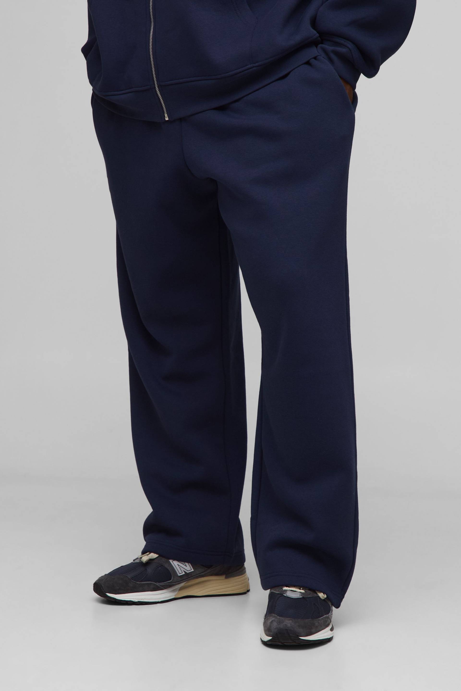Plus Basic Oversized Joggers - Navy - 4Xl, Navy Plus Basic Oversized Joggers - Navy - 4Xl, Navy von boohoo