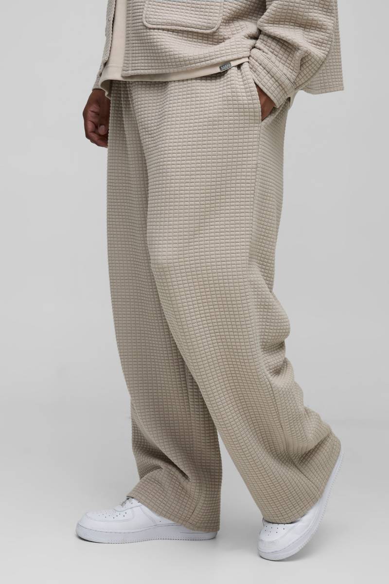 Plus Lockere Gesteppte Hose Mit Elastischem Bund - Taupe - 2Xl, Taupe Plus Lockere Gesteppte Hose Mit Elastischem Bund - Taupe - 2Xl, Taupe von boohoo