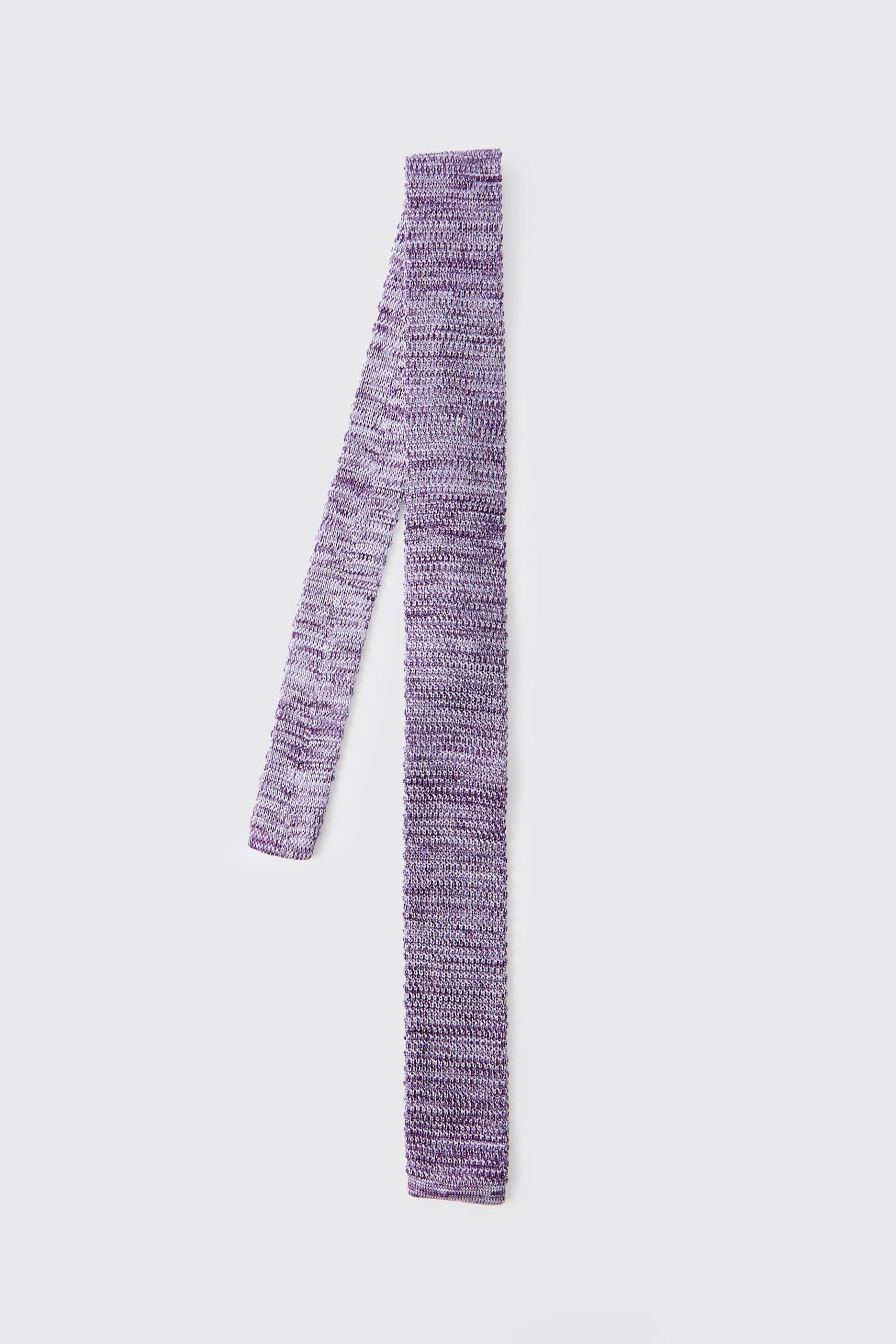 Strukturierter Strick-Rock Mit Zierknoten - Purple - One Size, Purple von boohoo