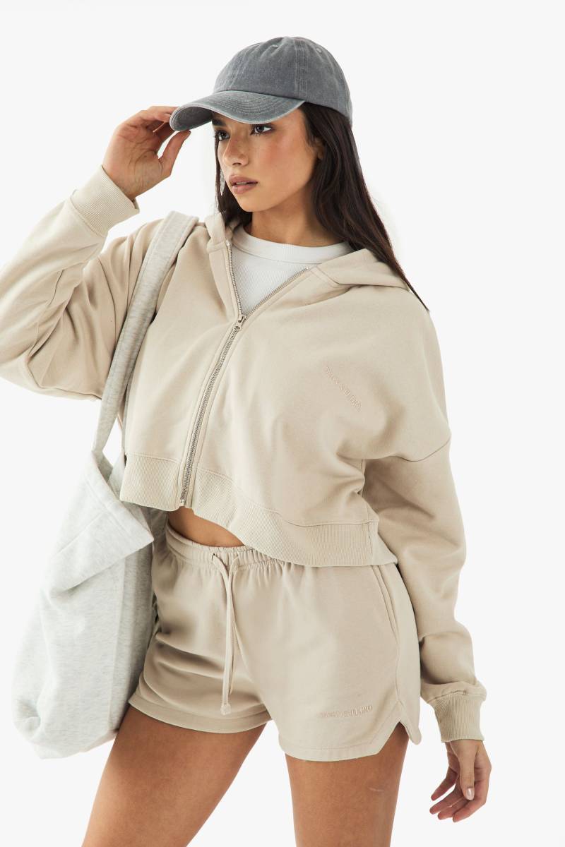 Sweat-Shorts Mit Dsgn Studio Stickerei - Stone - Xs, Stone Sweat-Shorts Mit Dsgn Studio Stickerei - Stone - Xs, Stone von boohoo