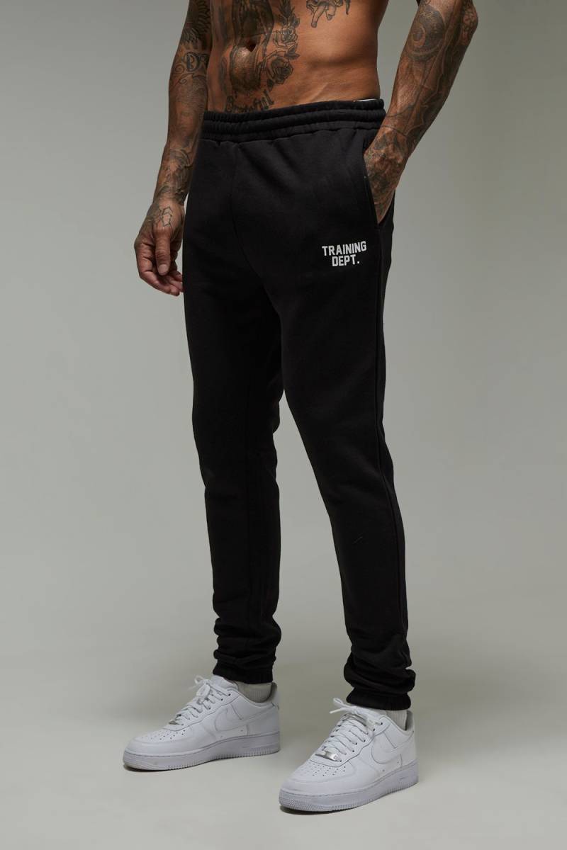 Tall Man Active Training Dept Jogginghose - Black - S, Black von boohoo