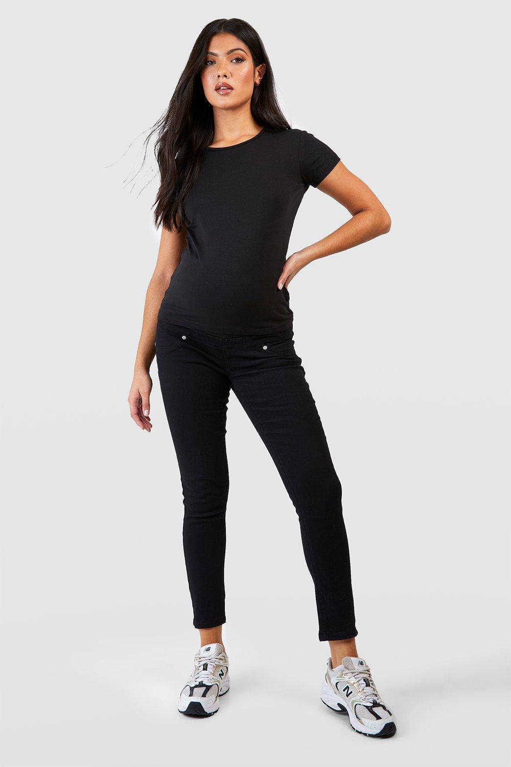 Umstandsmode Skinny Jeans - Schwarz - 40, Schwarz von boohoo