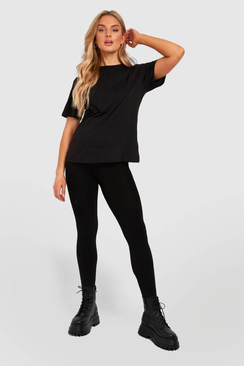 Umstandsmode Thermo Fleece Leggings - Black - L/Xl, Black von boohoo