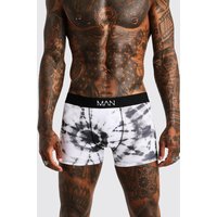 1er-Pack Batik Boxershorts - schwarz - L, schwarz von boohooman