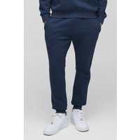 330gsm Skinny Basic Jogginghose - Blau - XS, Blau von boohooman