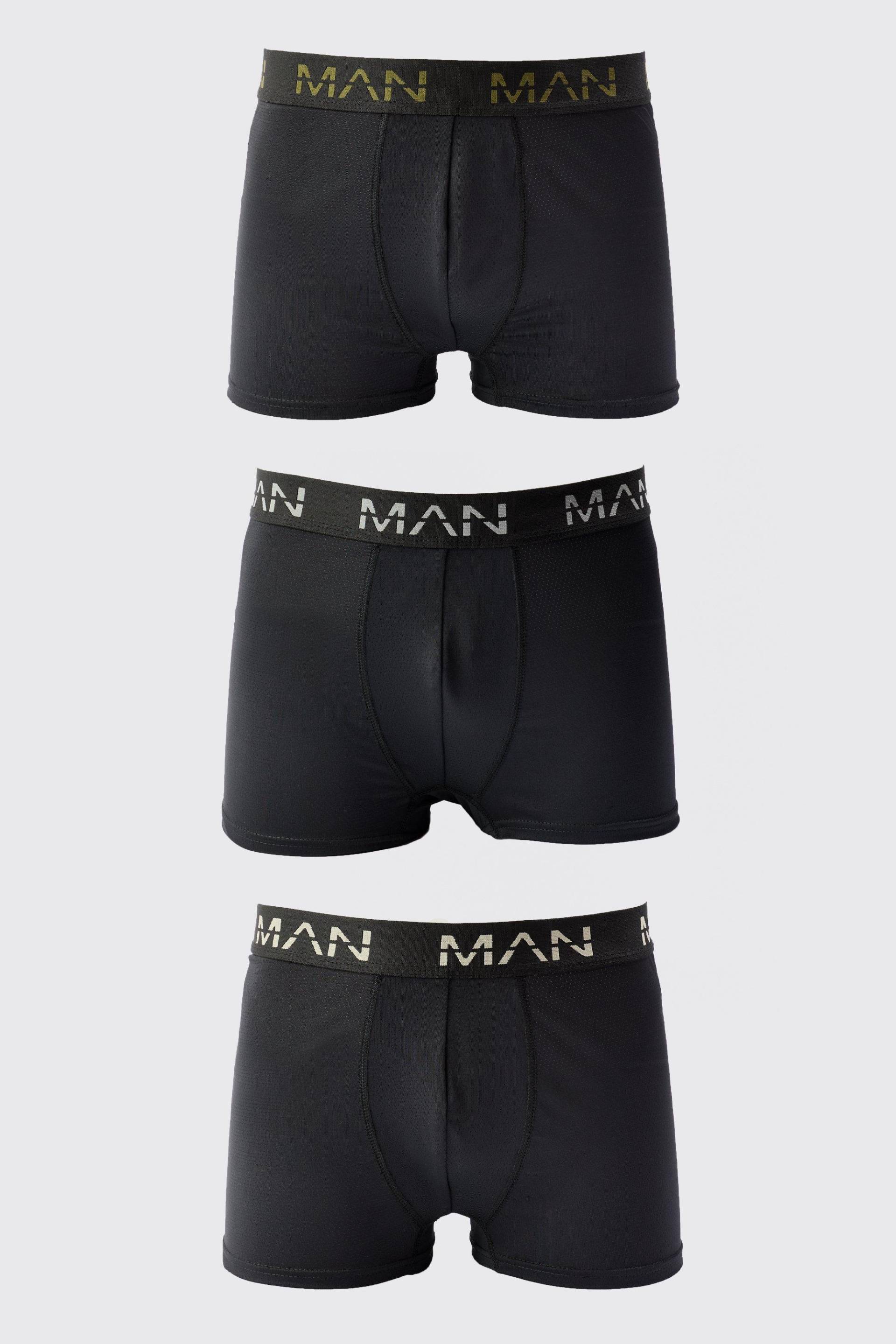 3er-Pack Man Active Performance Boxershorts - Mehrfarbig - XS, Mehrfarbig 3er-Pack Man Active Performance Boxershorts - Mehrfarbig - XS, Mehrfarbig von boohooman