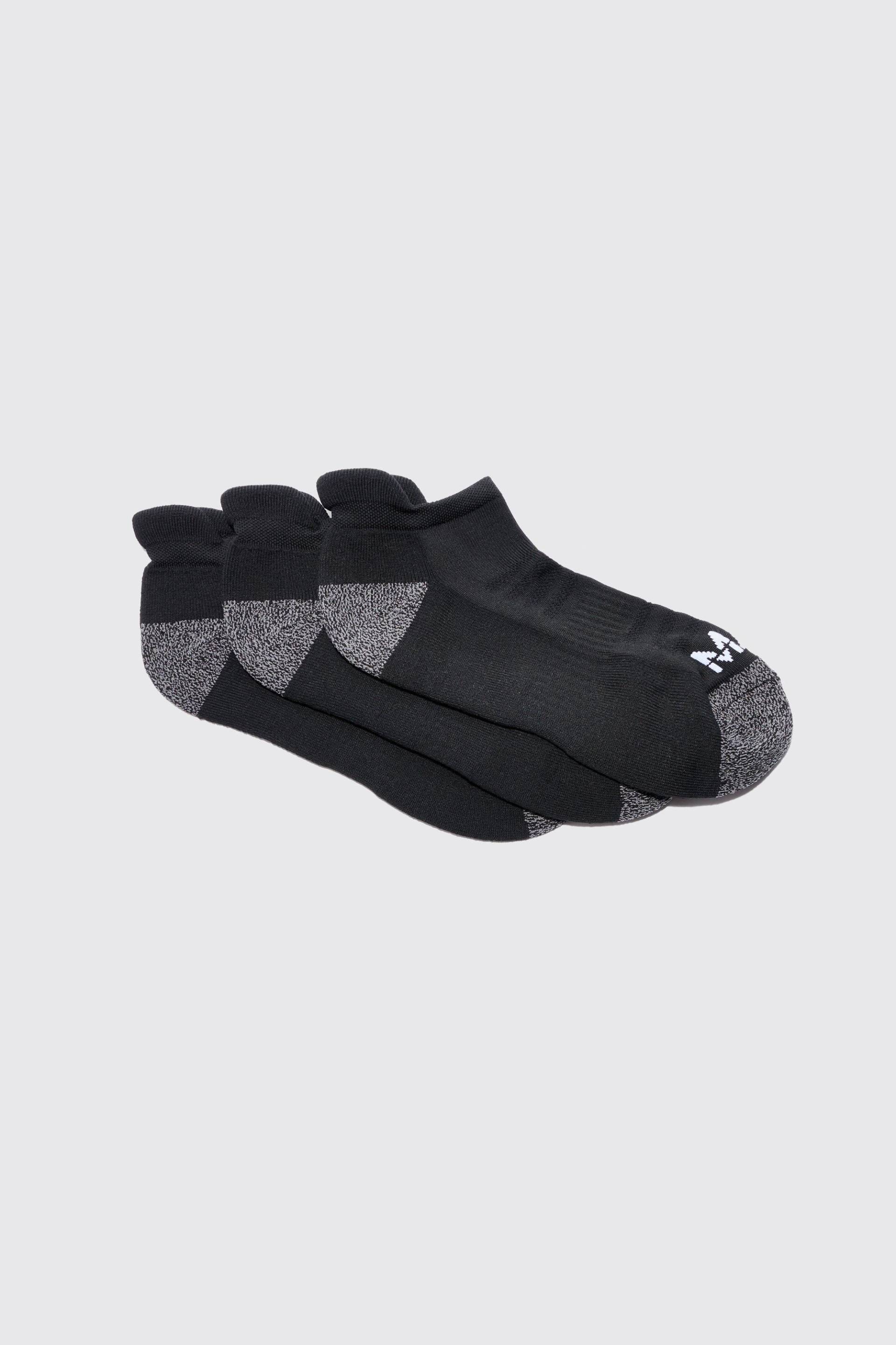 3er-Pack Man Active Trainings-Socken von boohooman
