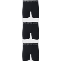 3er-Pack Man Active nahtlose Boxershorts - Schwarz - XS, Schwarz 3er-Pack Man Active nahtlose Boxershorts - Schwarz - XS, Schwarz von boohooman