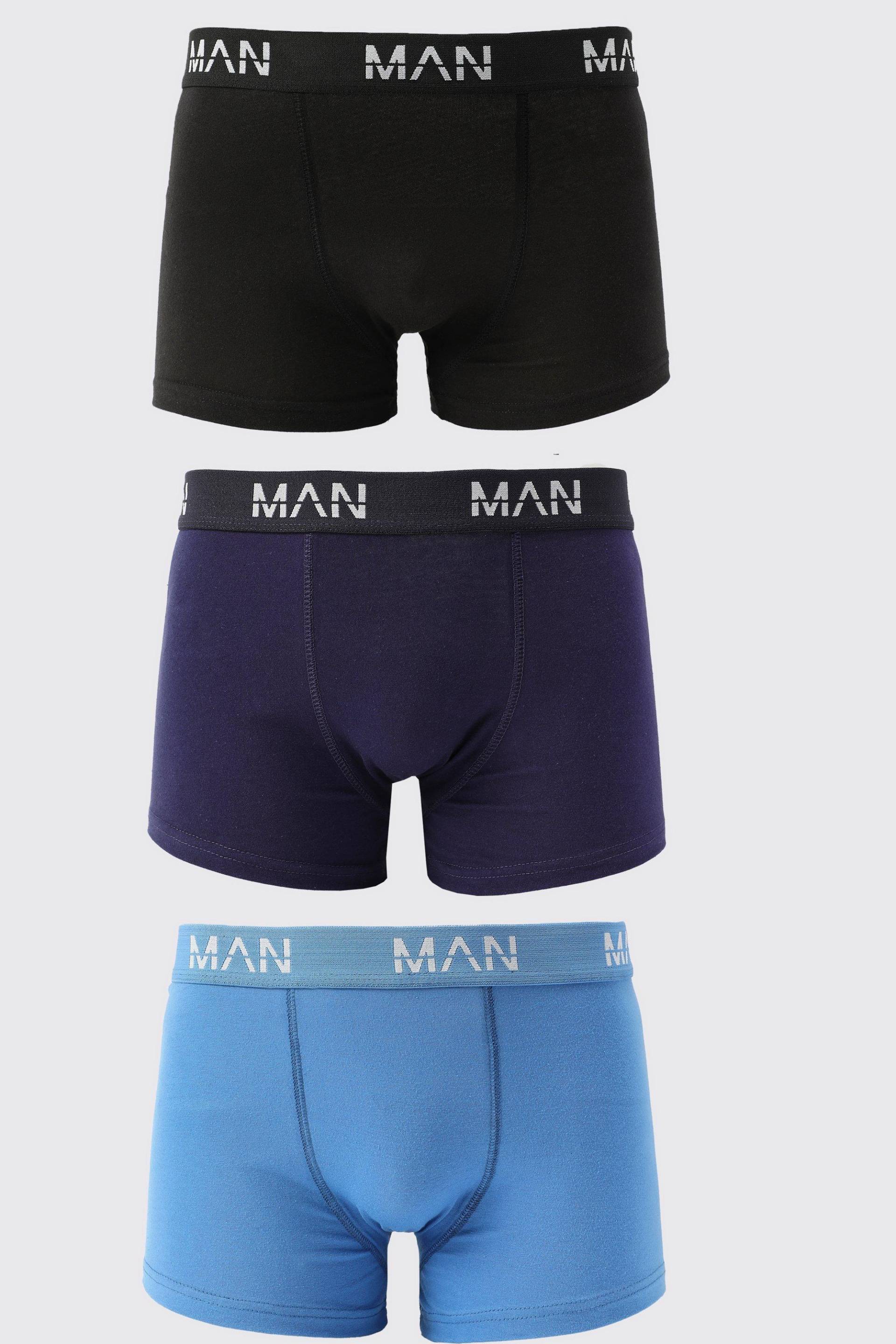 3er-Pack Man Dash Boxershorts - Mehrfarbig - S, Mehrfarbig 3er-Pack Man Dash Boxershorts - Mehrfarbig - S, Mehrfarbig von boohooman