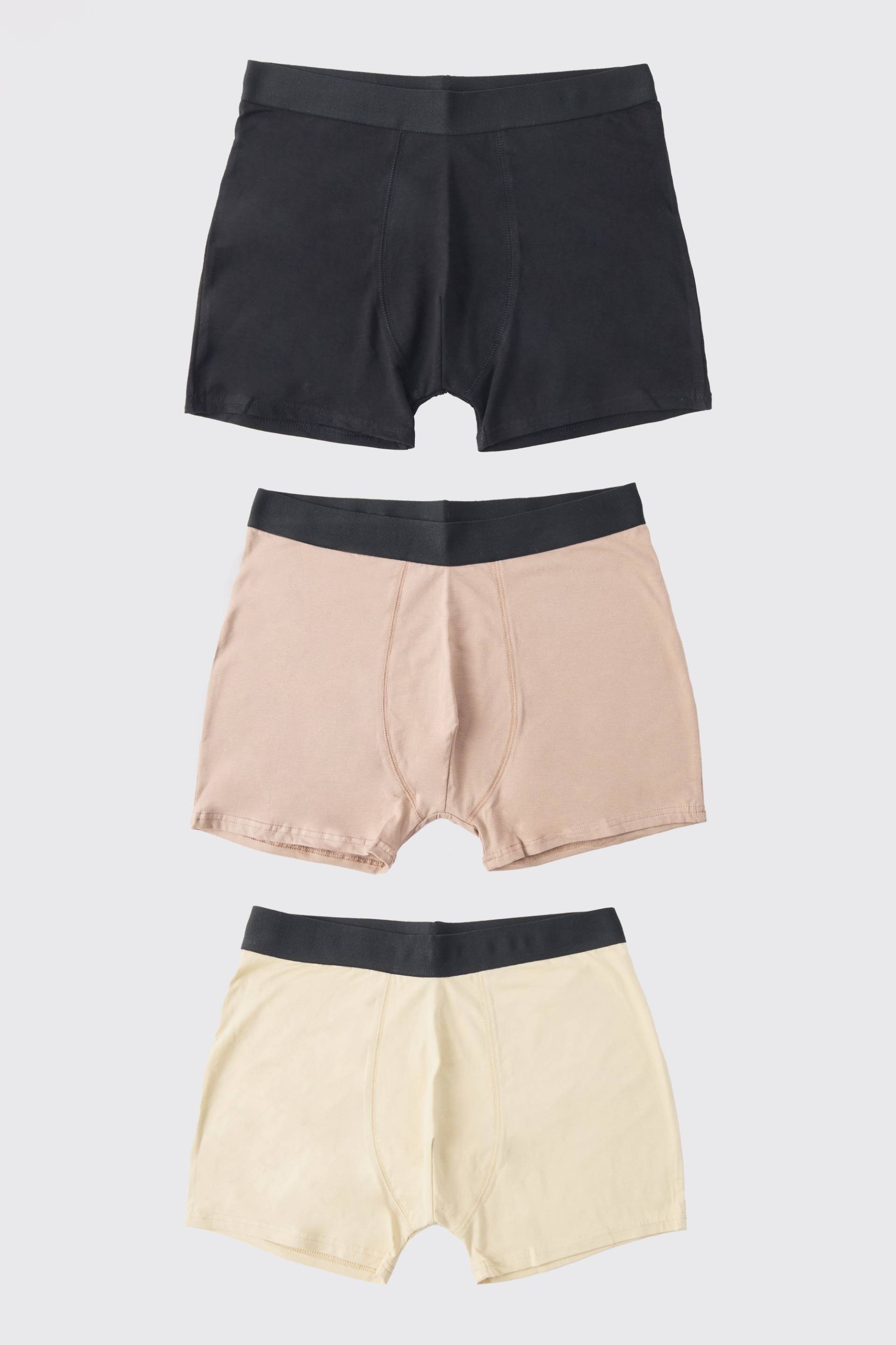 3er-Pack Man Loungewear-Boxershorts von boohooman