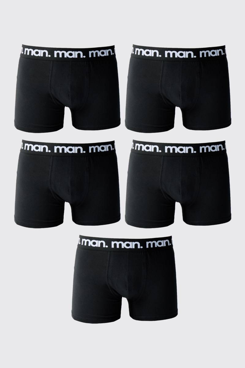 5er-Pack MAN Boxershorts von boohooman