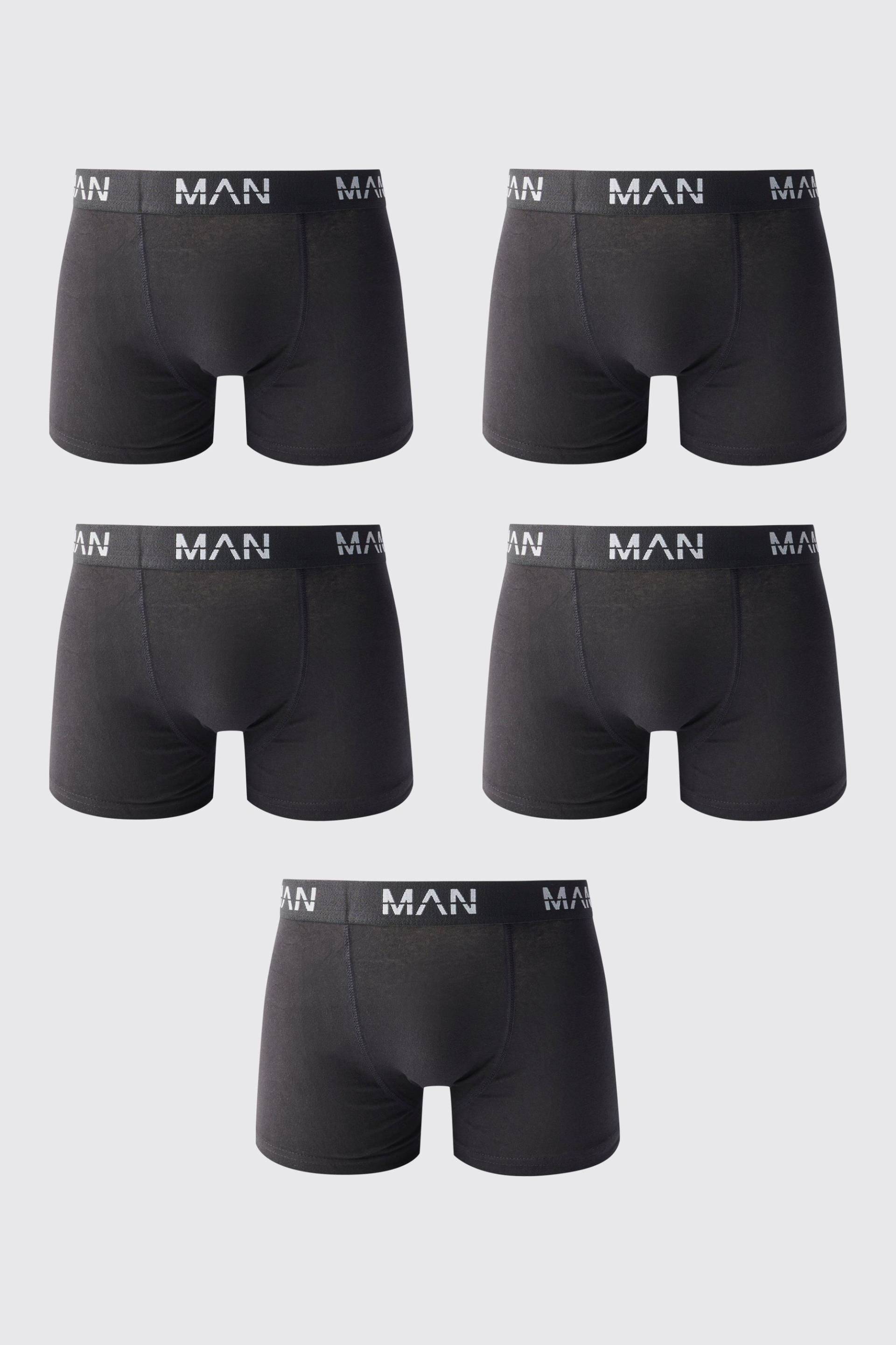 5er-Pack Man Boxershorts von boohooman