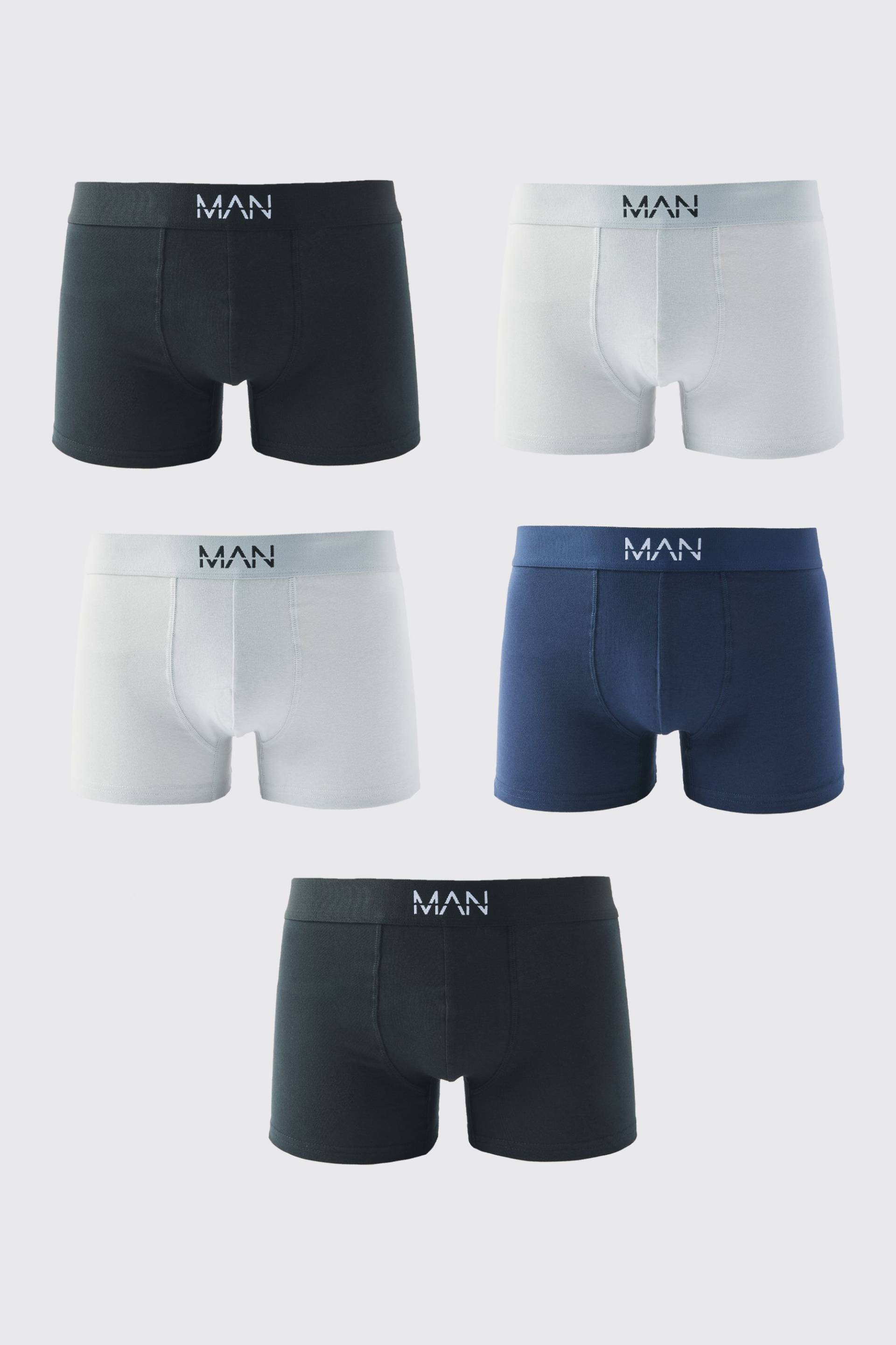 5er-Pack Man Boxershorts von boohooman