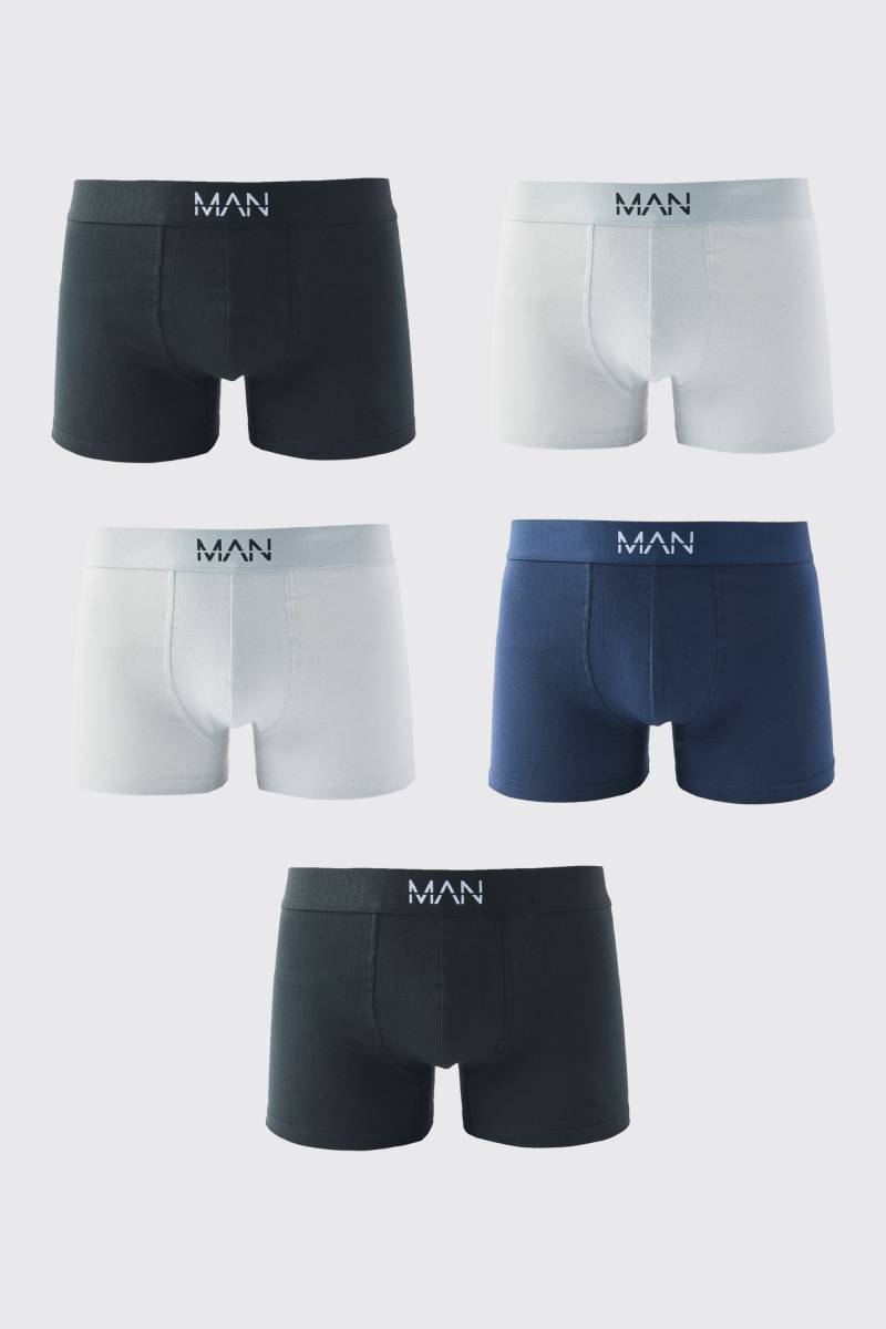 5er-Pack Man Boxershorts von boohooman